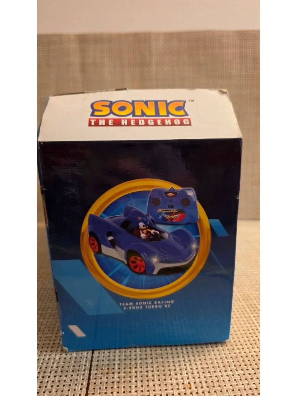 SONIC THE HEDGEHOG RADIO CONTROLLED CAR TURBO BOOST TEAM SONIC RACING RC 2.4 GHZ